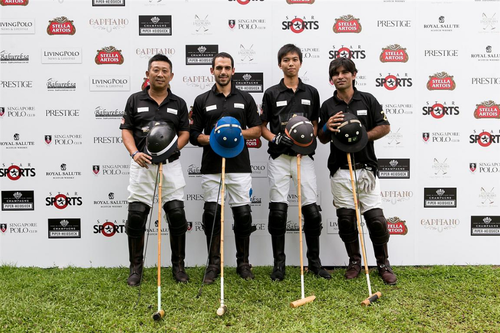 4 Paisano Polo Academy playing as AFRICA sponsored by Royal Salute