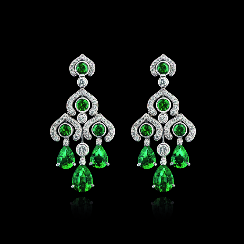 Devotion Emerald Earrings